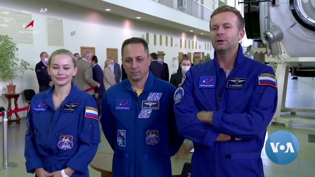 Russian Movie Crew Makes History in Space