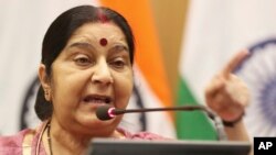 Menteri Luar Negeri India, Sushma Swaraj 