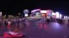 360 Video: Fountains and Crowds in Las Vegas