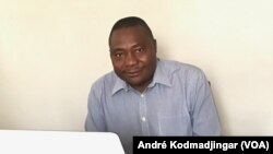 Bemadjibeye Ngarassal Jacques, coordonnateur de Tournons la page section du Tchad, le 28 décembre 2020.