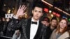 资料照：中国知名艺人吴亦凡在洛杉矶出席一部电影的首映式。（2017年1月19日）
