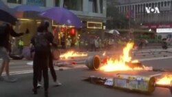 Violência nas manifestações de Hong Kong só piora