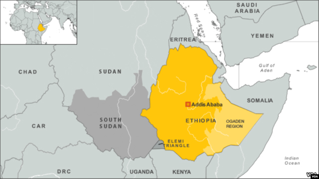 Ethiopia map