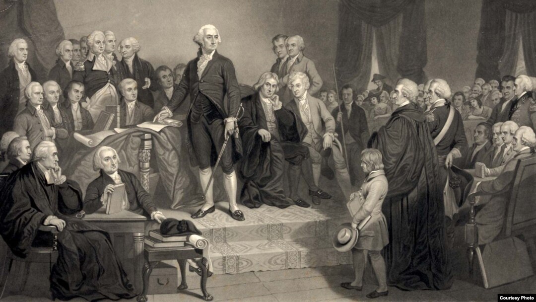 AQShning birinchi prezidenti Jorj Vashingtonning qasamyod marosimi, 30-aprel, 1789-yil