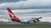 资料照 悉尼机场的澳洲航空A380飞机