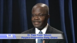 Dr. Papa Kwesi Nduom on Ghana Elections