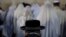 Ultra-Orthodox Jews pray at the Western Wall in Jerusalem's Old City, before the start the holiday of Rosh Hashana, Sept. 16, 2012.