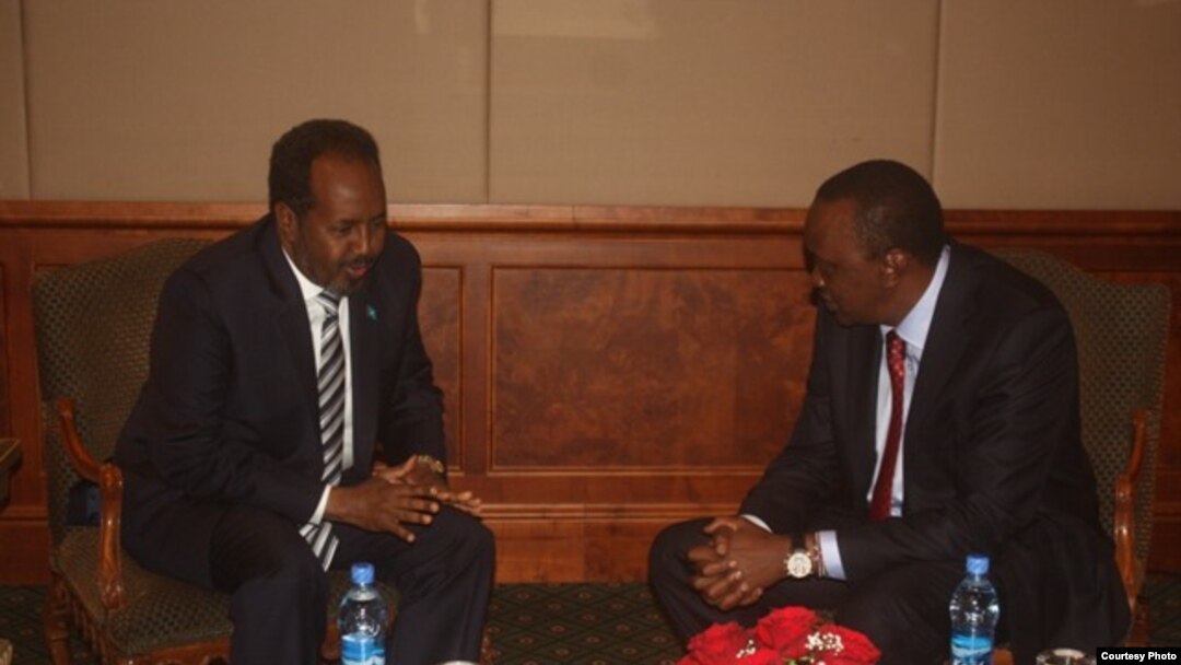 Xasan Sheekh iyo Uhuru Kenyatta