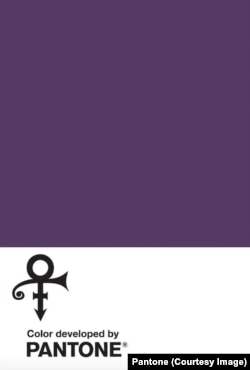 Love Symbol #2, a distinctive new purple shade created by Pantone in memory of Prince, 'the purple one.'