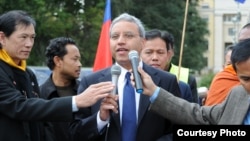 UN’s human rights envoy to Cambodia, Surya Subedi, in Geneva.
