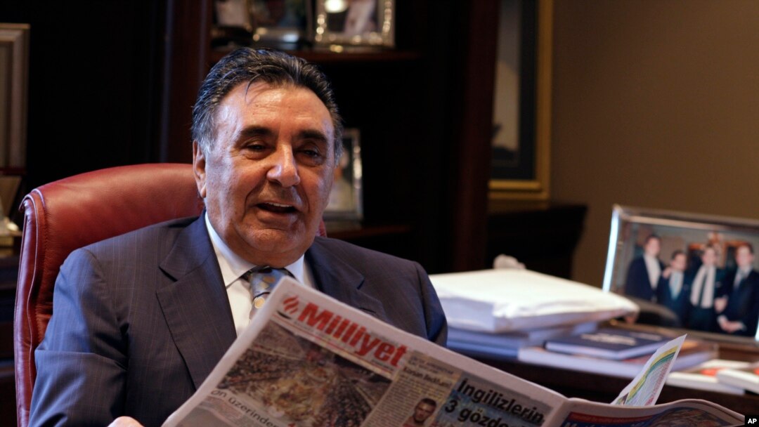 FILE - Turkish media tycoon Aydin Dogan, shown Feb. 24, 2009, is reportedly about to be indicted on charges of smuggling.