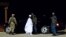 L'ancien président gambien Yaya Jammeh se dirige vers l'avion pour aller en exil, à l'aéroport de Banjul, le 21 janvier 2017.
