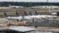 Máy bay của United Airlines đậu tại Phi trường Liên lục địa George Bush ở Houston, Texas (ảnh chụp ngày 18/3/2019.  