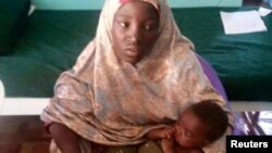 Photo d'Amina Ali, l'une des lycéennes de Chibok , enlevée en avril 2014. 