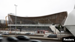 ပြင်သစ် အိုလံပစ်ပွဲကျင်းပမဲ့ Olympic Aquatics Centre တည်ဆောက်ရေးလုပ်ငန်းခွင် (ဒီဇင်ဘာ ၂၈၊​၂၀၂၃)