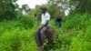 Bubacar Sane, a son of Tombon Sana who is the guardian of the Kansala site, rests at the site of the now-gone city of Kansala, capital of the Kingdom of Kaabu, in Guinea-Bissau, Sept. 24, 2024.