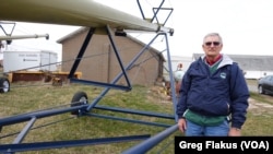 Ron Gruenhagen, a farmer from Muscatine, Iowa, says U.S. farmers are very dependent on foreign markets. “If we didn’t have them we would be flooded with grain and soybeans and maybe we wouldn’t know what to do with it,” he said.