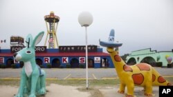 Fireworks, purchased at Fort Pedro, are a big seller.