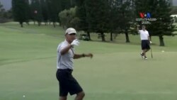 SHORT VIDEO: Բարաք Օբաման գոլֆ է խաղում
