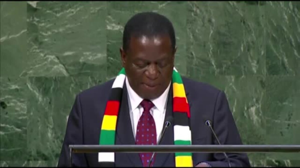 Zimbabwe President Urges UN to Recognize Sovereignty of Palestine ...