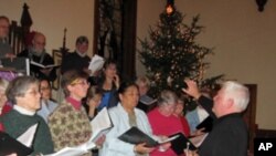 Eugene Childers adds of touch of New Orleans jazz as he directs the Brandon Festival Singers in Vermont.