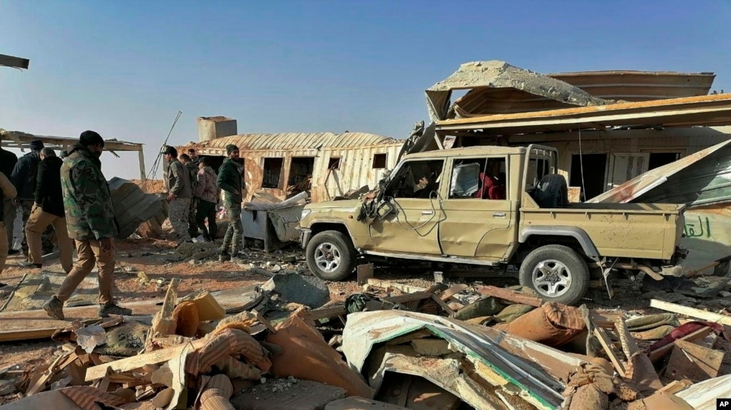 Результаты удара по базе "Катаиб Хезболла", нанесенного американскими военными в Ираке, 30 декабря 2019 года