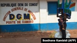 Le village de Kamako à la frontière angolaise le 12 octobre 2018.