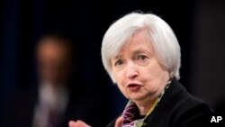 Janet Yellen es la presidenta de la Reserva Federal.