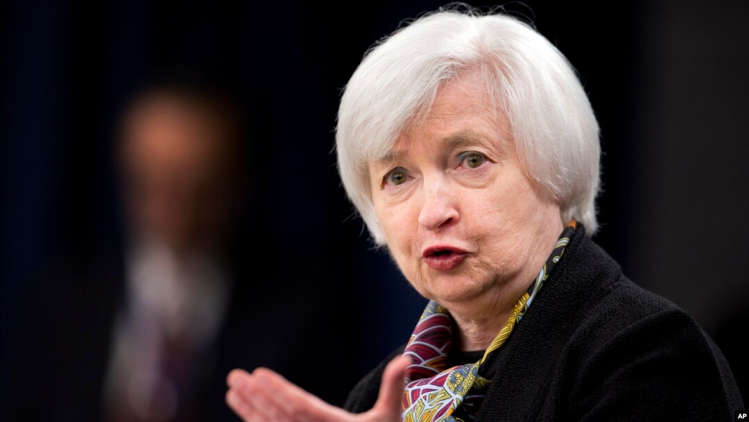 Gubernur Bank Sentral AS atau Federal Reserve, Janet Yellen (foto: dok).