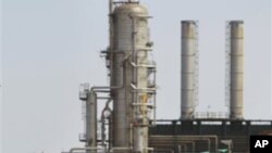an oil factory in Libya