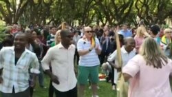 Danças e cânticos de oração no Zimbabué