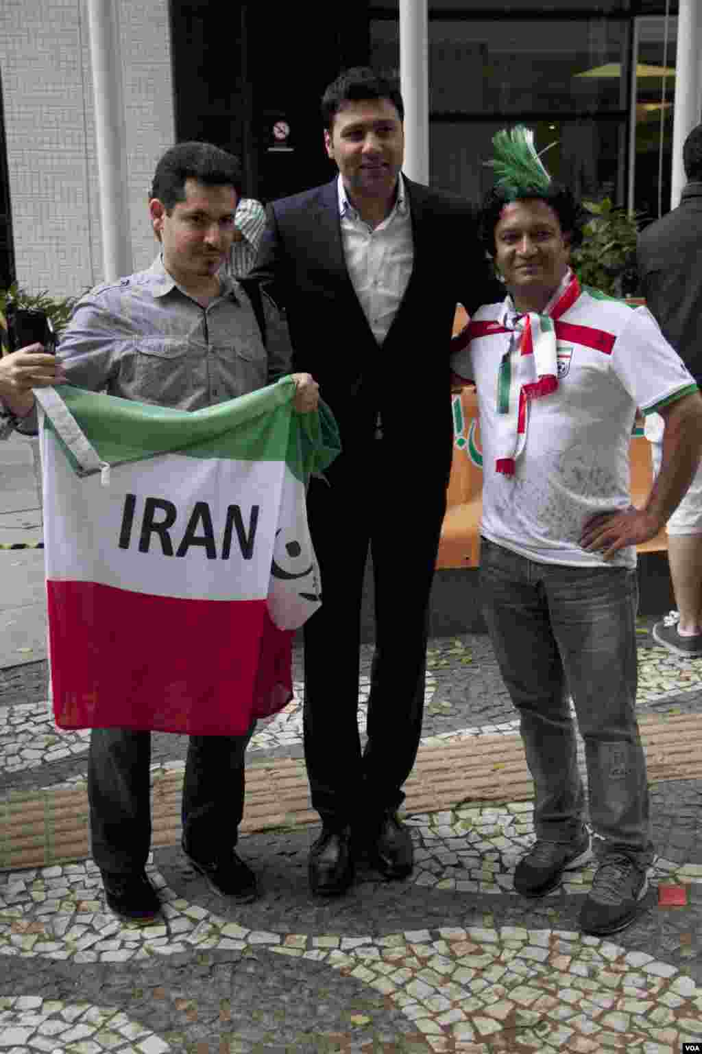Iranian soccer fan