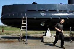 Pemilik dan pembuat kapal selam Peter Madsen, 30 April 2008. (AP)