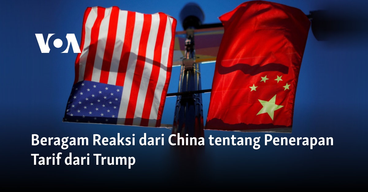Beragam Reaksi dari China tentang Penerapan Tarif dari Trump