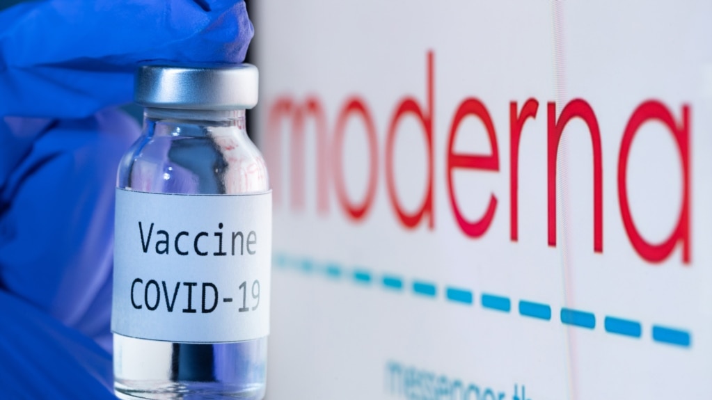 资料照片：莫德纳公司研制的疫苗（2020年11月18日）(photo:VOA)