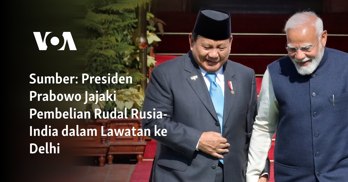 Presiden Prabowo Jajaki Pembelian Rudal Rusia-India dalam Lawatan ke Delhi