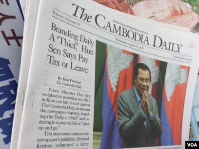 Cambodia Crackdown on Media, NGOs Draws Strong International