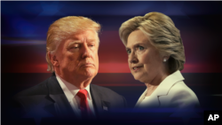 Donald Trump and Hillary Clinton se enfrentan en reñida competencia en varios estados.