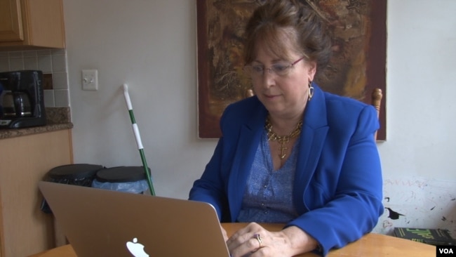 Anne Speckhard, a research psychologist and Director of the International Center for the Study of Violent Extremism in Washington. (J. Swicord/VOA)