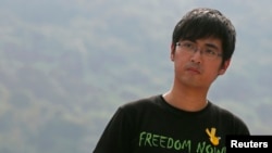 Alex Chow, lãnh đạo Liên đoàn Sinh viên Học sinh Hong Kong.