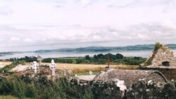 The Hartigan family of Virginia hid a letterbox in Kilkerin cemetery in County Clare, Ireland.