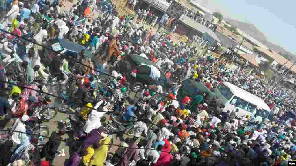 Janaral Buhari a Gombe, Fabrairu 3, 2015