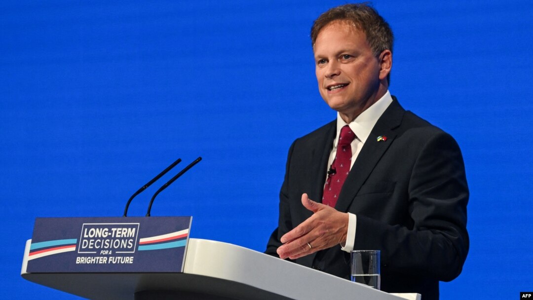 Menteri Pertahanan Inggris Grant Shapps 