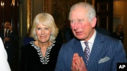 Prince Charles na mkewe Camilla. 