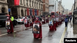 Марш на підтримку іранських жінок у Лондоні 8 березня 2023 р. John O'Farrell - writer/via REUTERS 