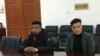 Image shows two Kwai app users accused of violating the app rules and called to the Dagkar County office under Tsolho Tibetan Prefecture in Qinghai Province, Jan. 15, 2020. Photo courtesy of Kunsang Tenzin.