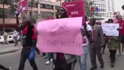 Quenianos protestam elevados níveis de corrupção