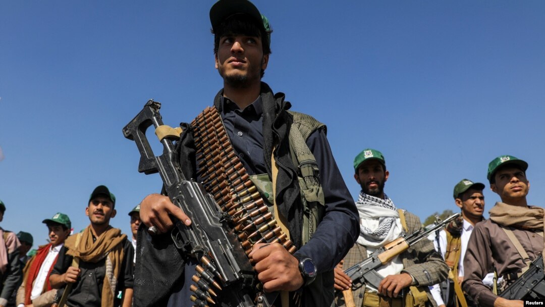 Para pejuang Houthi Yaman di Sanaa (foto: dok).