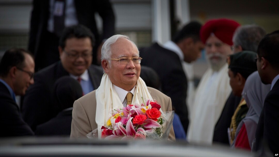 PM Malaysia Najib Razak saat melakukan kunjungan kenegaraan di New Delhi, India, 31 Maret 2017. (Foto: dok)