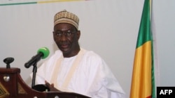 Le président Bah Ndaw à Bamako, le 26 octobre 2020.